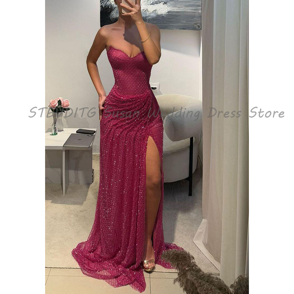 Briar Cosplay Prop - Exquisite Evening Dresses Women Vent Strapless