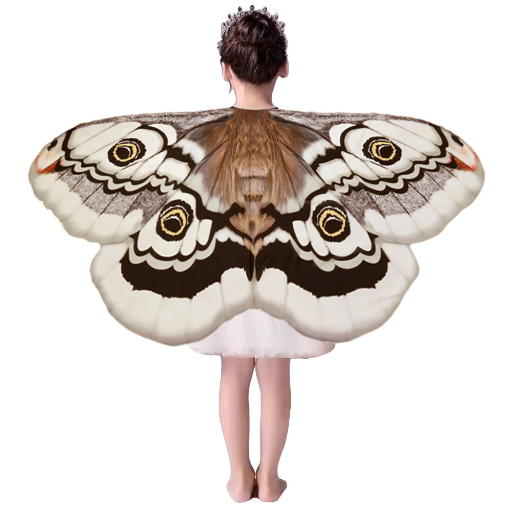 Cosplay Prop Diy - Kids Moth Wings Cape Butterfly Costume