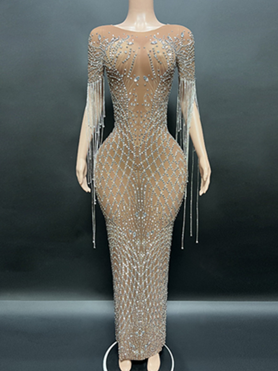 Briar Cosplay Prop - Luxury Crystal Mermaid Evening Gown for