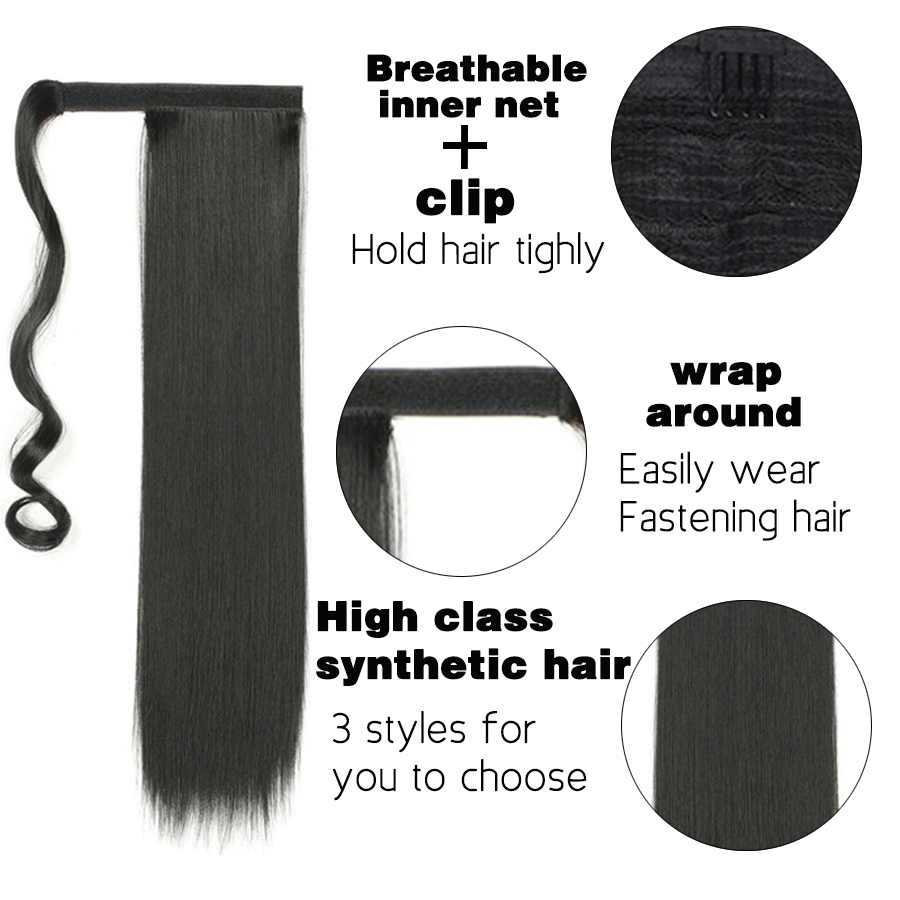 Synthetic Ponytail Long Straig - Aerith Cosplay Prop recension och pris