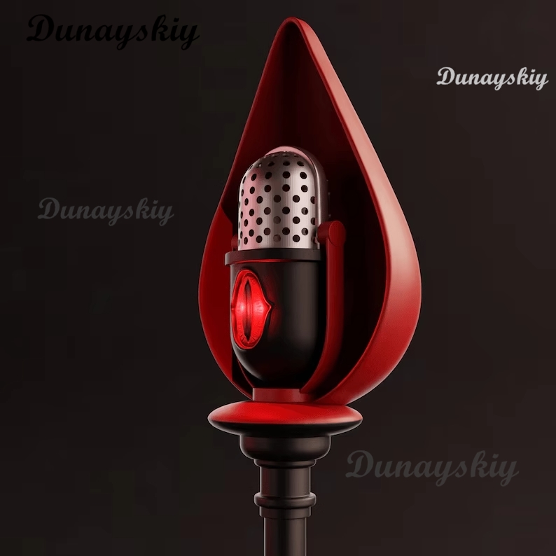 ALASTOR Cosplay Props Hazbin C - Detachable Cosplay Prop recension och pris
