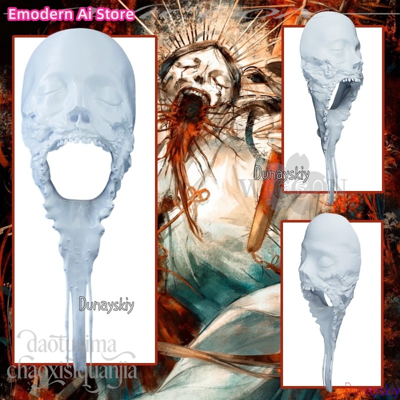 Horror Anime White DIY Colorin - Cosplay Prop Diy recension och pris