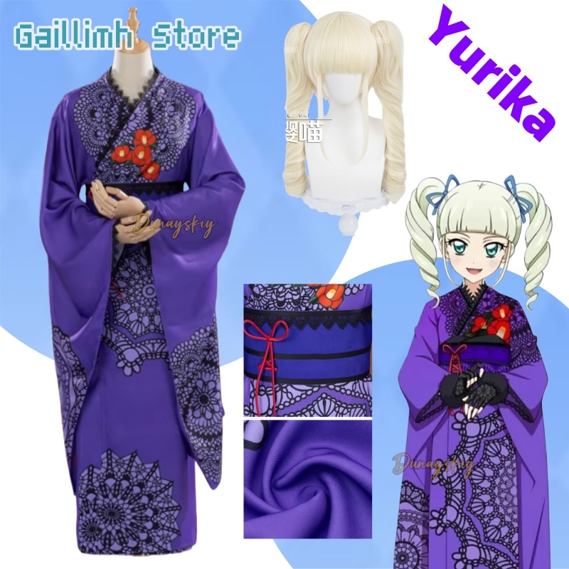 Aikatsu! Yurika Toudou Yukata  - Cosplay Prop Pattern recension och pris