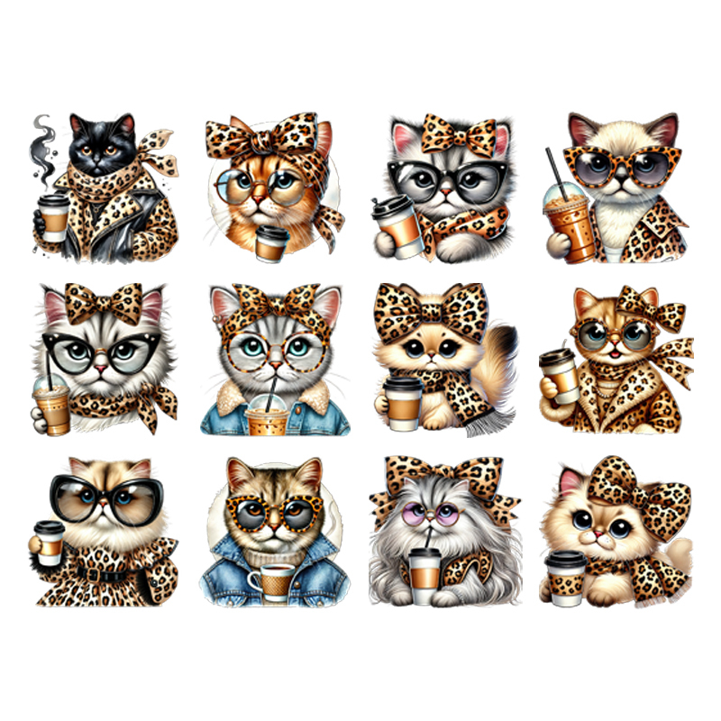 15types cartoon animal coffee  - Worbla Thermoplastic recension och pris
