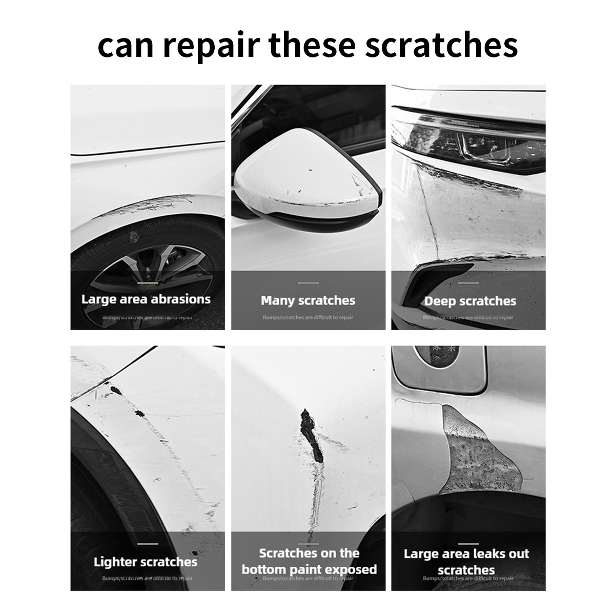 Silver Car Scratch Repair Spra - Metallic Spray Paint recension och pris