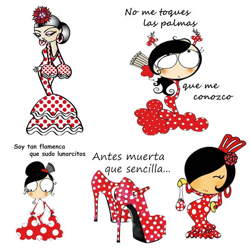 Flamengo Dance Stripes Iron On - Worbla Thermoplastic recension och pris