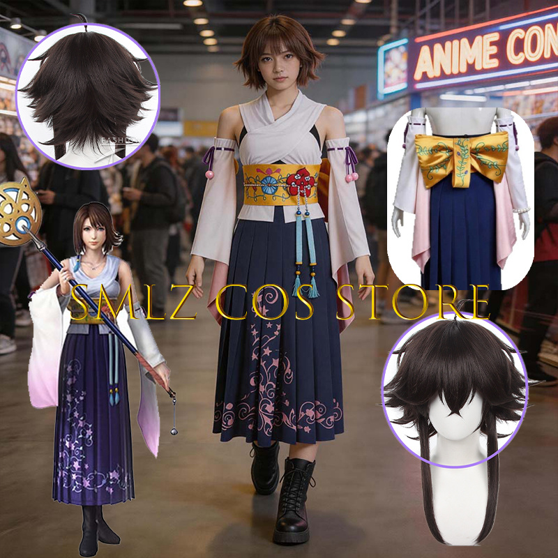 Smlz FFX Yuna Cosplay Anime FF - Prop Para Cosplay recension och pris