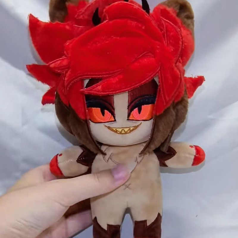 20cm Anime Hell Hazbin Alastor - Cosplay Plushie Prop recension och pris