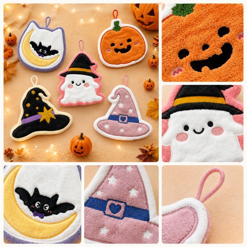 Funny Halloween Hand Towels, P - Cosplay Bat Prop recension och pris