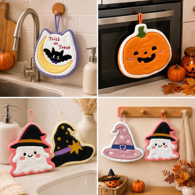 Funny Halloween Hand Towels, P - Cosplay Bat Prop recension och pris