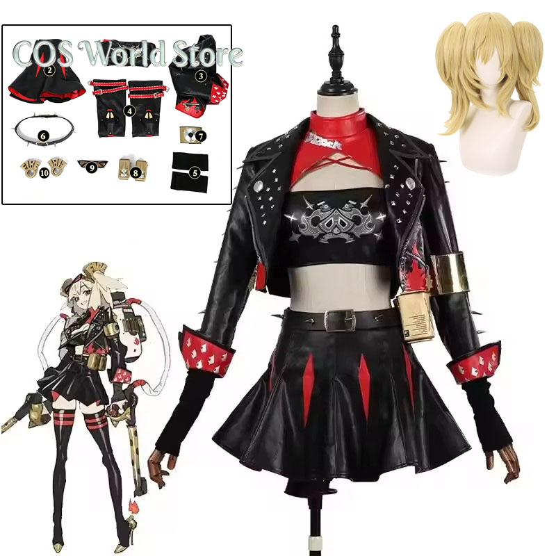 Anime Burnice White Cosplay Co - Burnice Cosplay Prop recension och pris