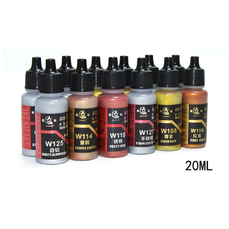 SUNIN 7 W101-124 20ml Eco-frie - Metallic Spray Paint recension och pris