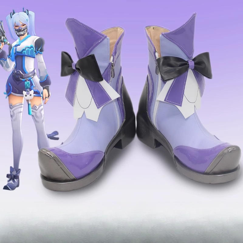 Anime DVA Cosplay Shoes Game O - Dva Cosplay Prop recension och pris