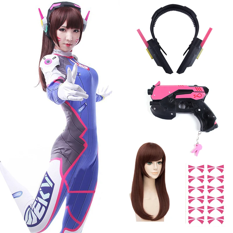 Anime Woman Jumpsuit Tights Dv - Dva Cosplay Prop recension och pris