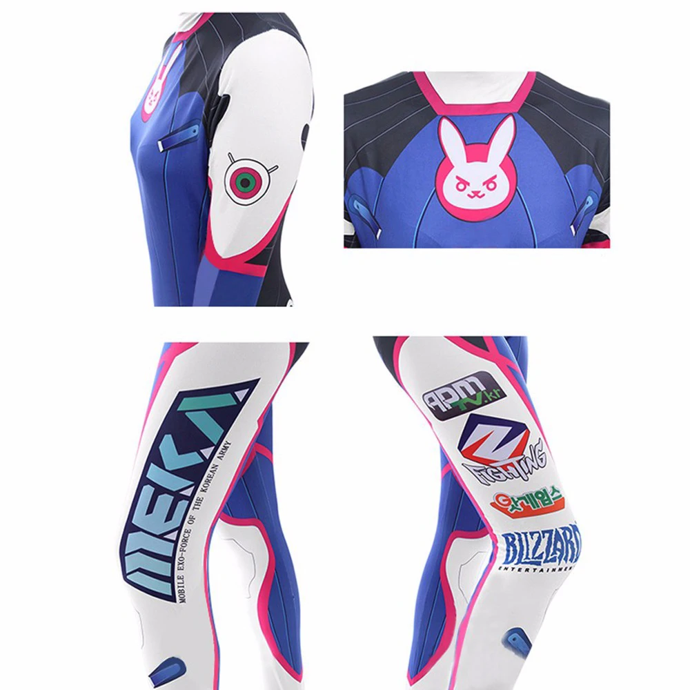 Anime Woman Jumpsuit Tights Dv - Dva Cosplay Prop recension och pris
