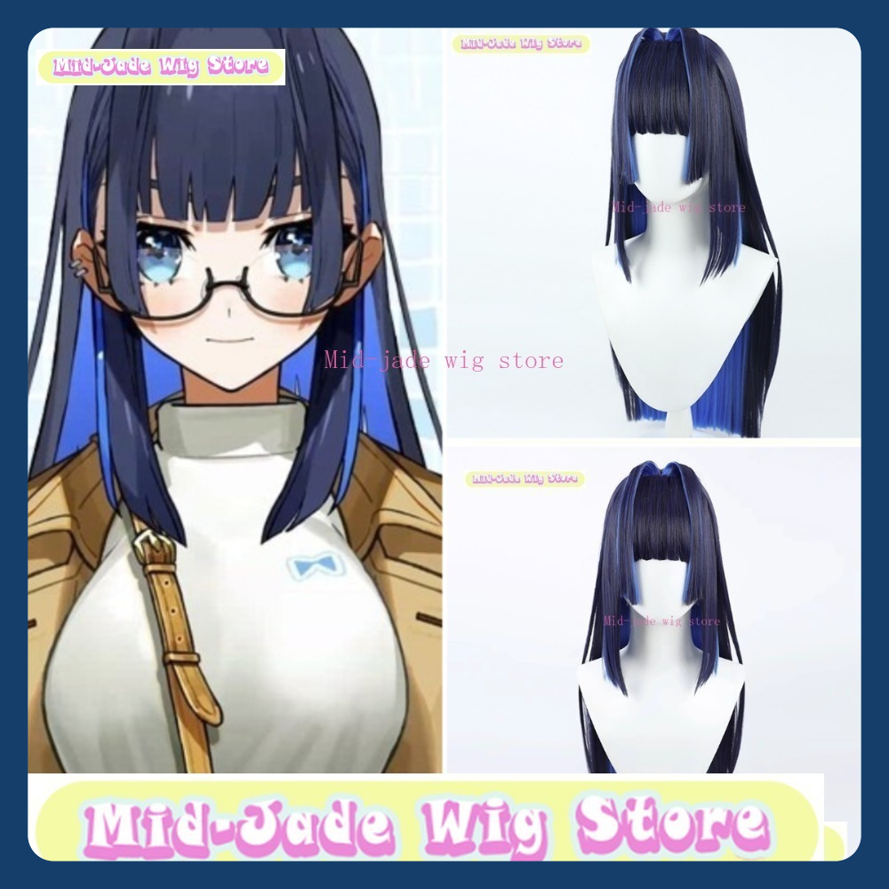 Mid-jade Wig Store Hololive EN - Prop En Cosplay recension och pris