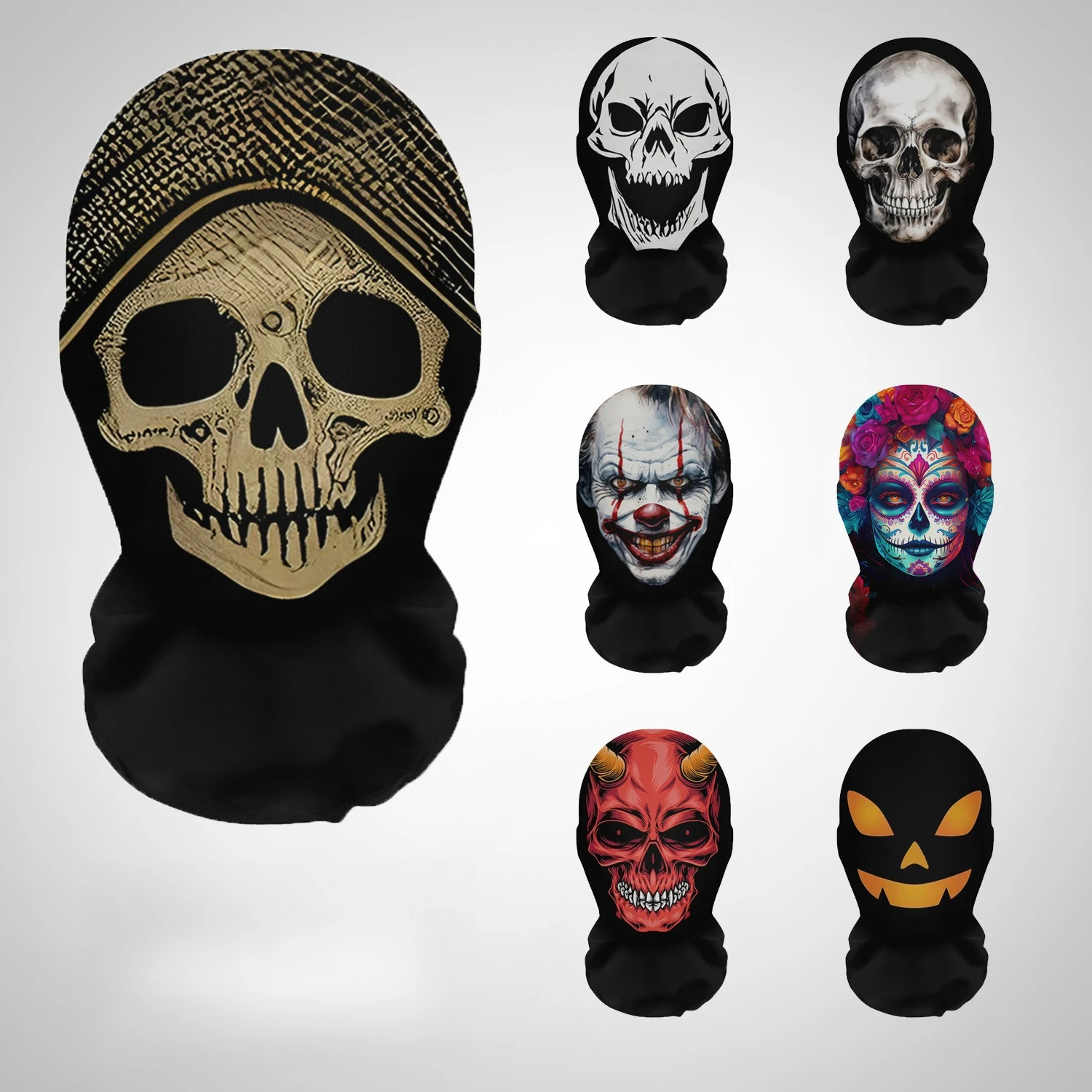 Halloween Terror Masks 3D Prin - Cosplay Prop Pattern recension och pris