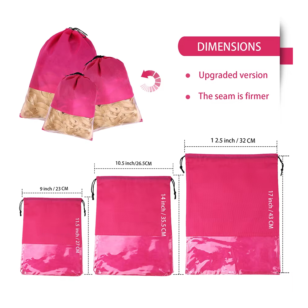 12pcs Portable Non-woven Wig B - Aerith Cosplay Prop recension och pris