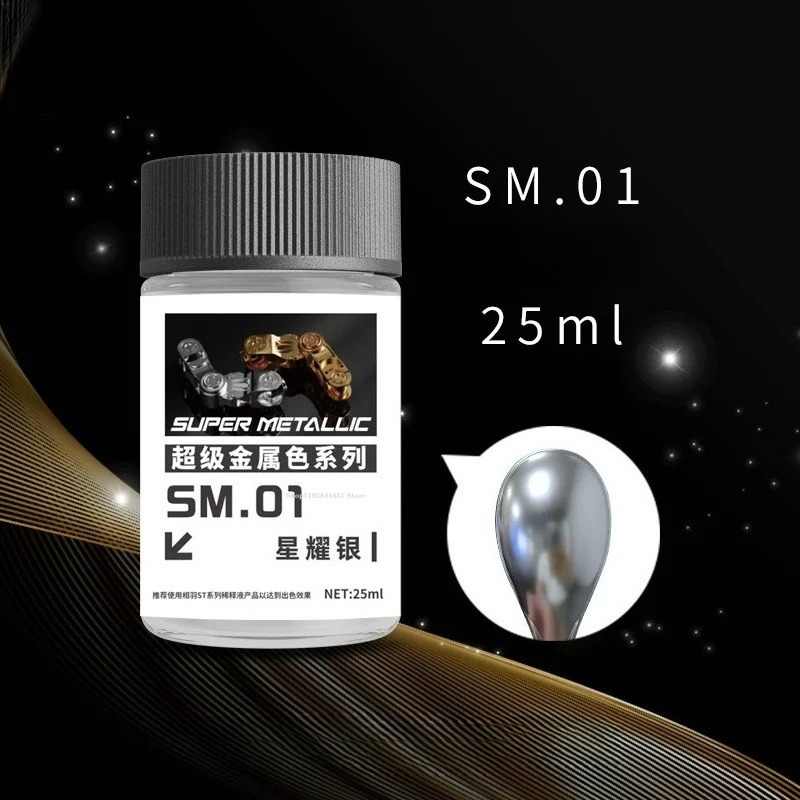 SM01-SM18 Super Metallic Color - Metallic Spray Paint recension och pris