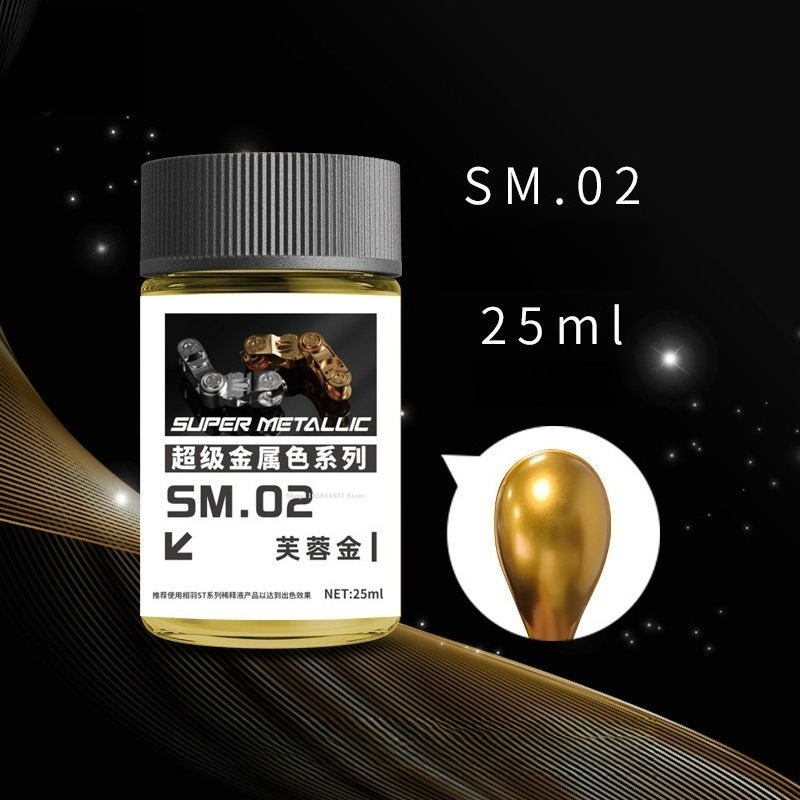 SM01-SM18 Super Metallic Color - Metallic Spray Paint recension och pris