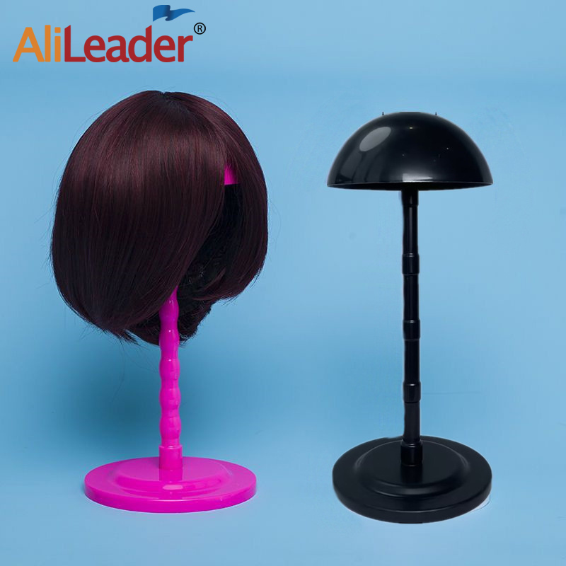 Black Plastic Wig Stand For Wi - Aerith Cosplay Prop recension och pris