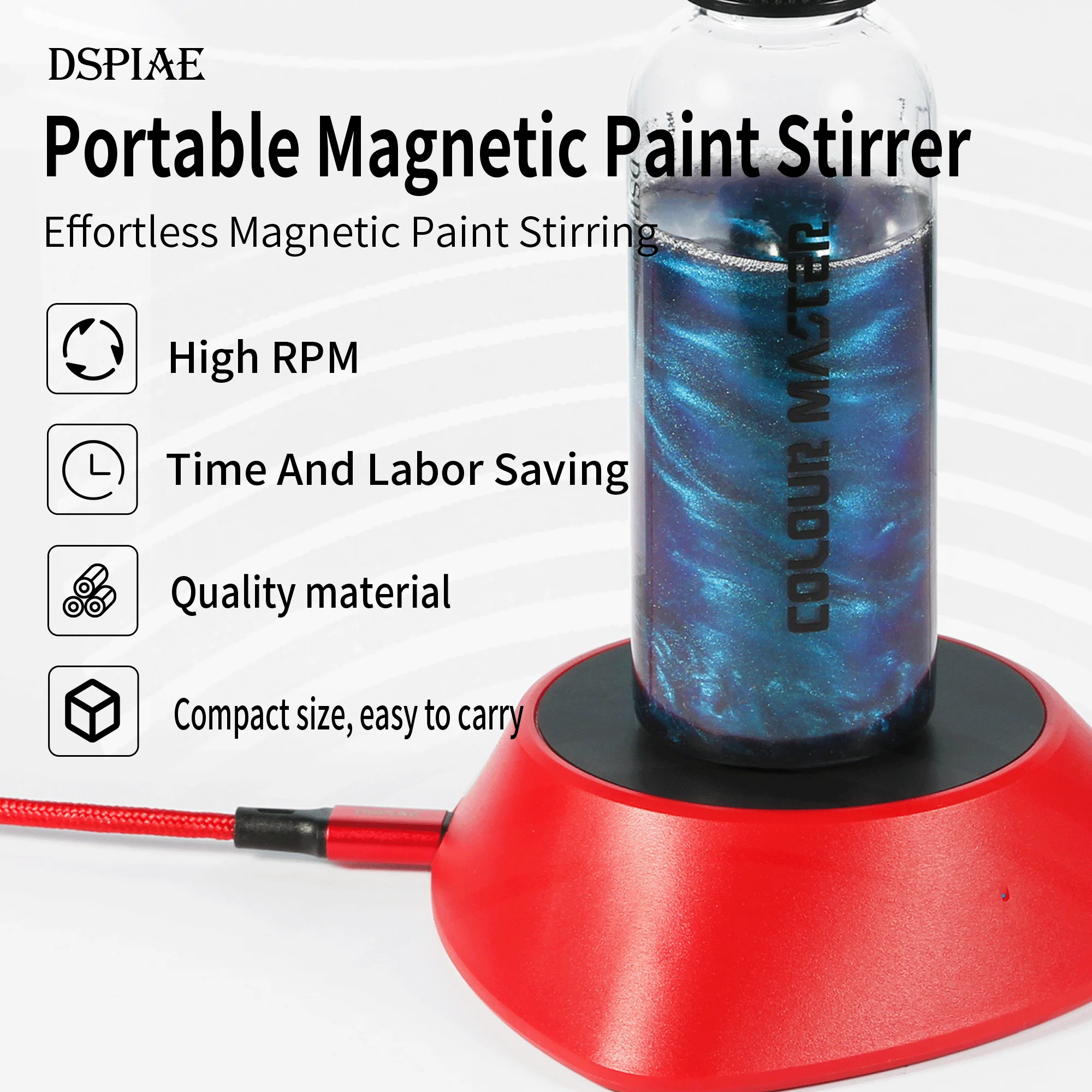 DSPIAE MS-01 LE Magnetic Paint - Metallic Spray Paint recension och pris