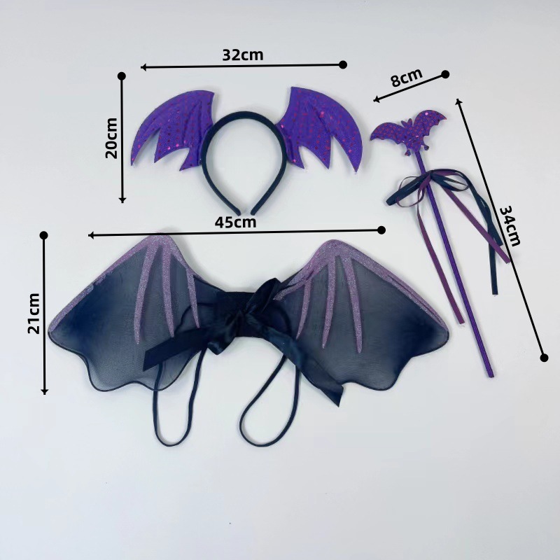 Halloween Spider Bat Wings Pro - Cosplay Bat Prop recension och pris