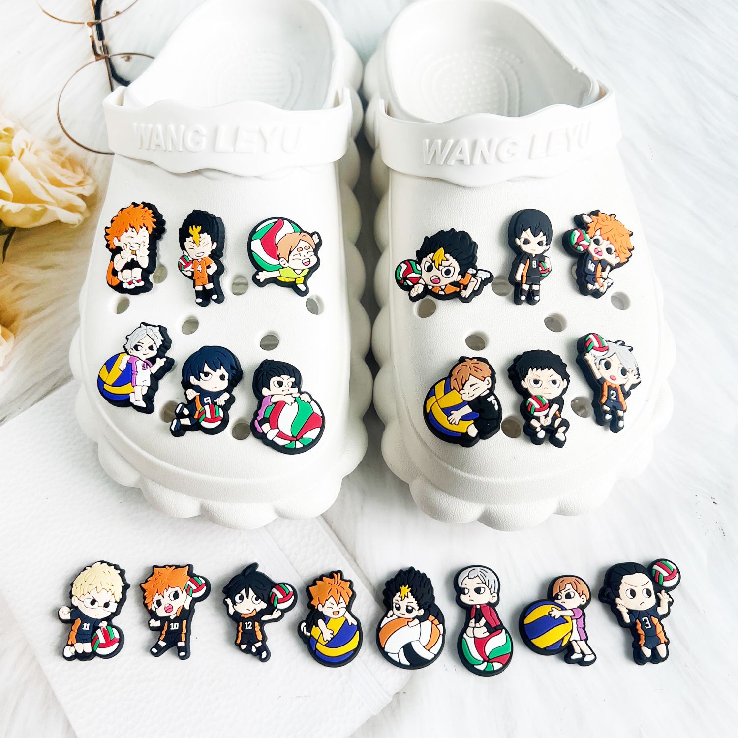 Haikyu!! accessory slippers de - Detachable Cosplay Prop recension och pris