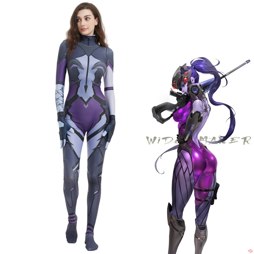 Game D.VA Widowmaker Jumpsuit  - Dva Cosplay Prop recension och pris