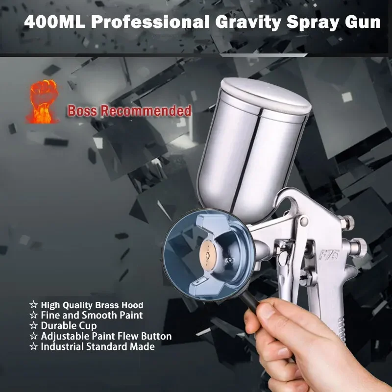 F-75 Adjustable Color Spray Gu - Metallic Spray Paint recension och pris