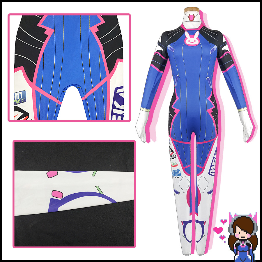 Game Dva Cosplay Costumes Tigh - Dva Cosplay Prop recension och pris