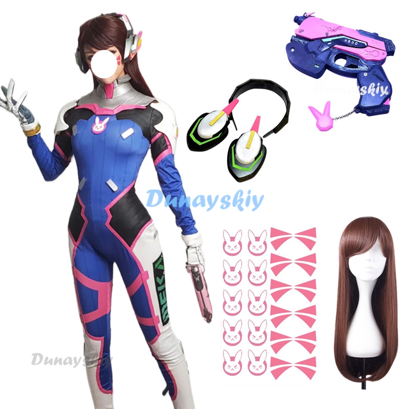 Anime Woman Jumpsuit Tights Dv - Dva Cosplay Prop recension och pris