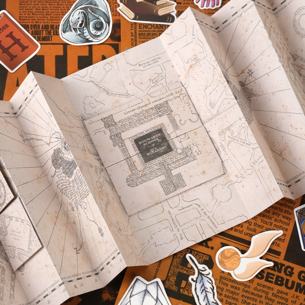 1PC Map Of The Marauder's Scho - Prop Para Cosplay recension och pris